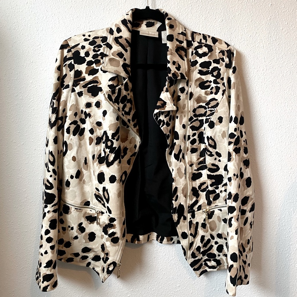 Leopard print blazer / jacket